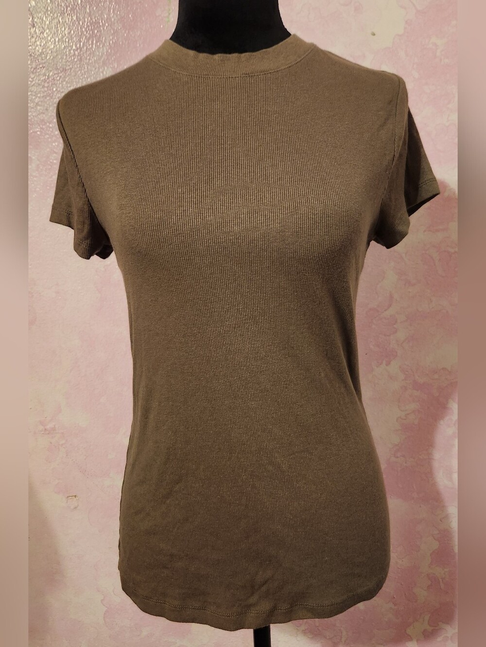 Target Short Sleeve Crewneck Tee - Brown